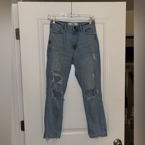 Vintage Stretch Hollister Curvy High-Rise Mom Jeans size 3R w26 w27